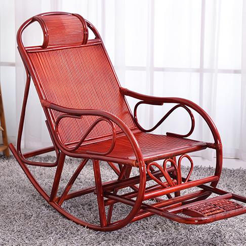 老年躺椅摇椅木头木制躺椅摇椅老爷椅藤椅摇椅躺椅成人摇摇椅老人午睡