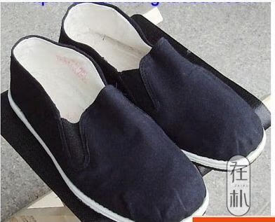 成人儿童红军表演专用布鞋抗日表演解放鞋红军八路军老北京布鞋黑色