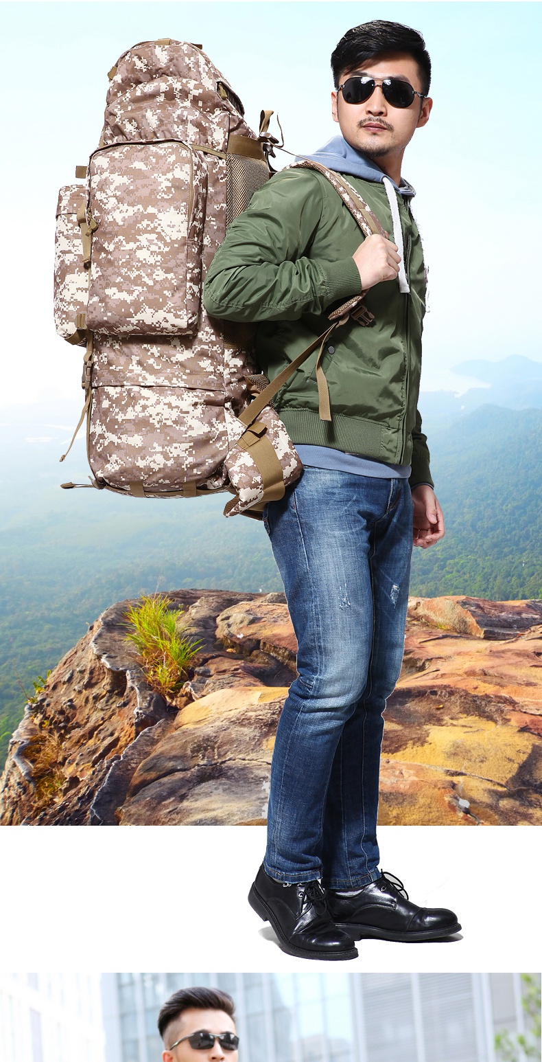 行军背包06a作训背包旅行大容量背包男女户外登山包战术行军背囊军迷