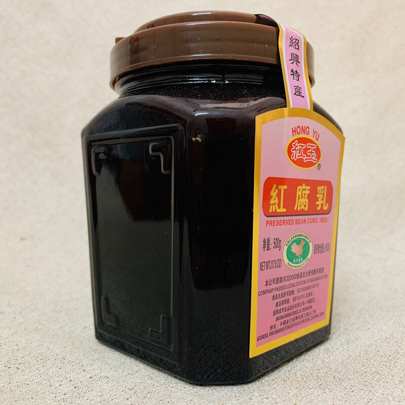 咸亨红玉红腐乳00g装红方南乳浙江绍兴特产红烧肉炒菜佐餐