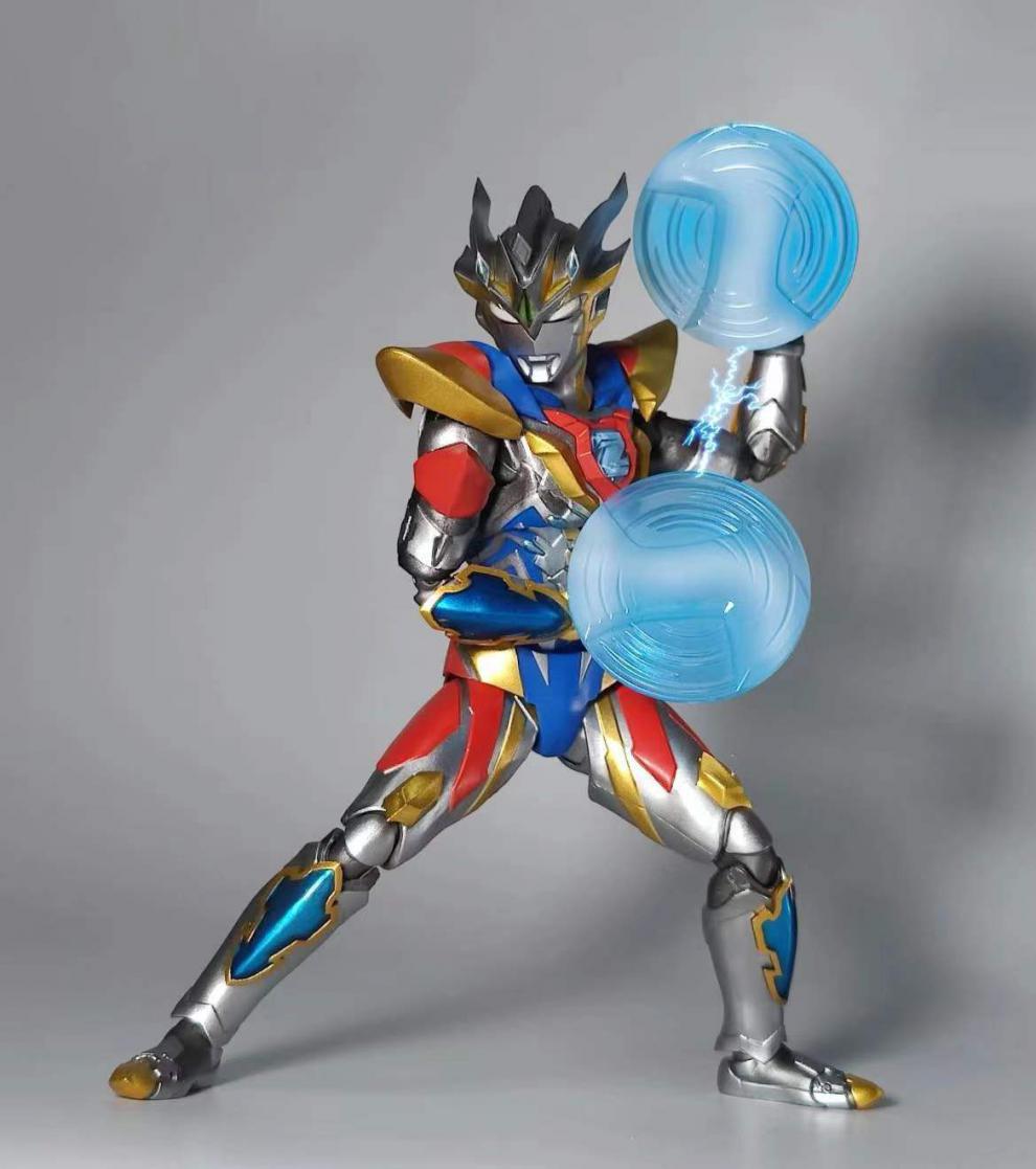 七夕情人节万代国产shf捷德银河初升奥特曼儿童男关节可动玩具人偶