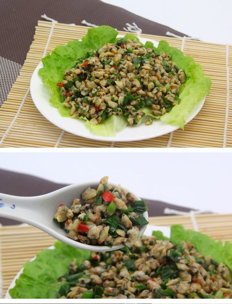 潮汕鱼饭500g潮汕特产澄海新鲜红肉米蚬肉海鲜贝壳制品鱼饭海瓜子肉米