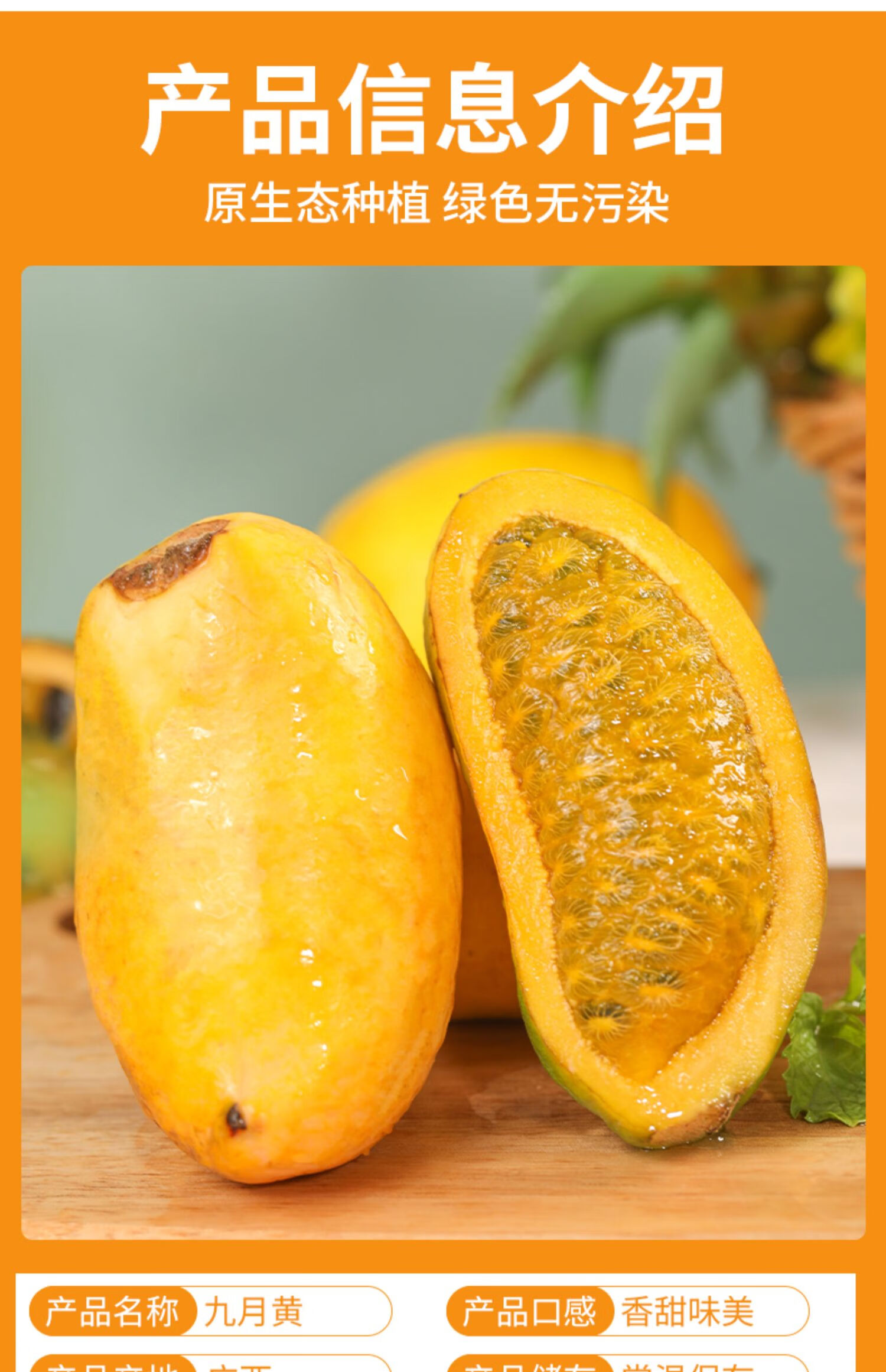 野果九月黄 新鲜现摘牛哈卵黄皮水果牛卵坨拿麻藤包八月瓜木通 【精选