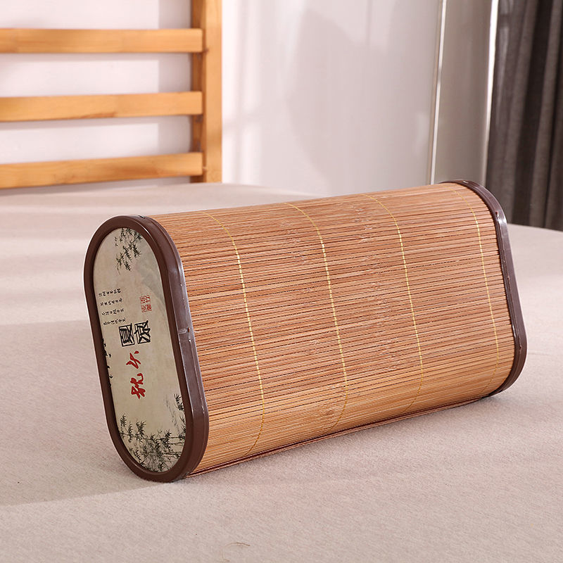 竹枕头 夏凉枕 夏季竹枕头空心麻将竹编凉枕颈椎枕透气凉爽单人夏天男