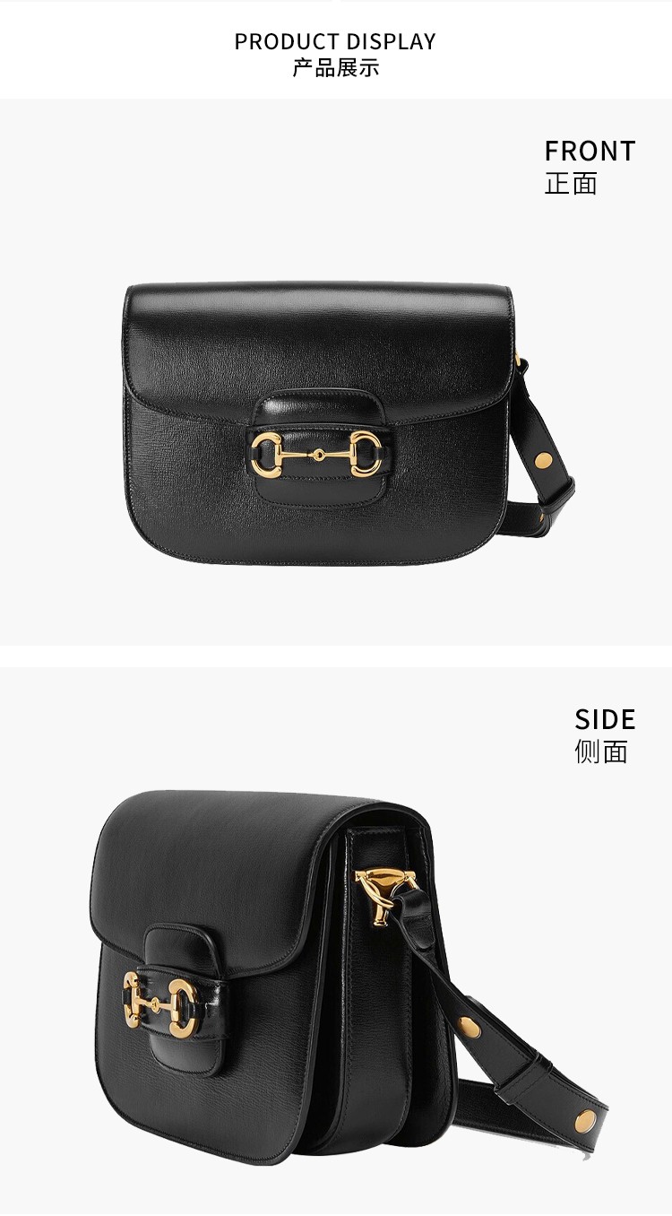 【买手代购】gucci古驰女包 女士1955系列小号马衔扣单肩斜挎马鞍包