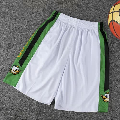 腾讯体育旗舰店同款ncaa俄勒冈大学篮球裤运动短裤休闲跑步大裤衩中裤