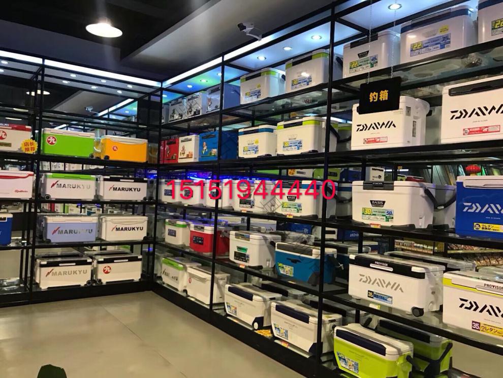 墨申拆装渔具店货架鱼竿样品展示柜展架挂件钓箱陈列柜鱼漂饵料柜