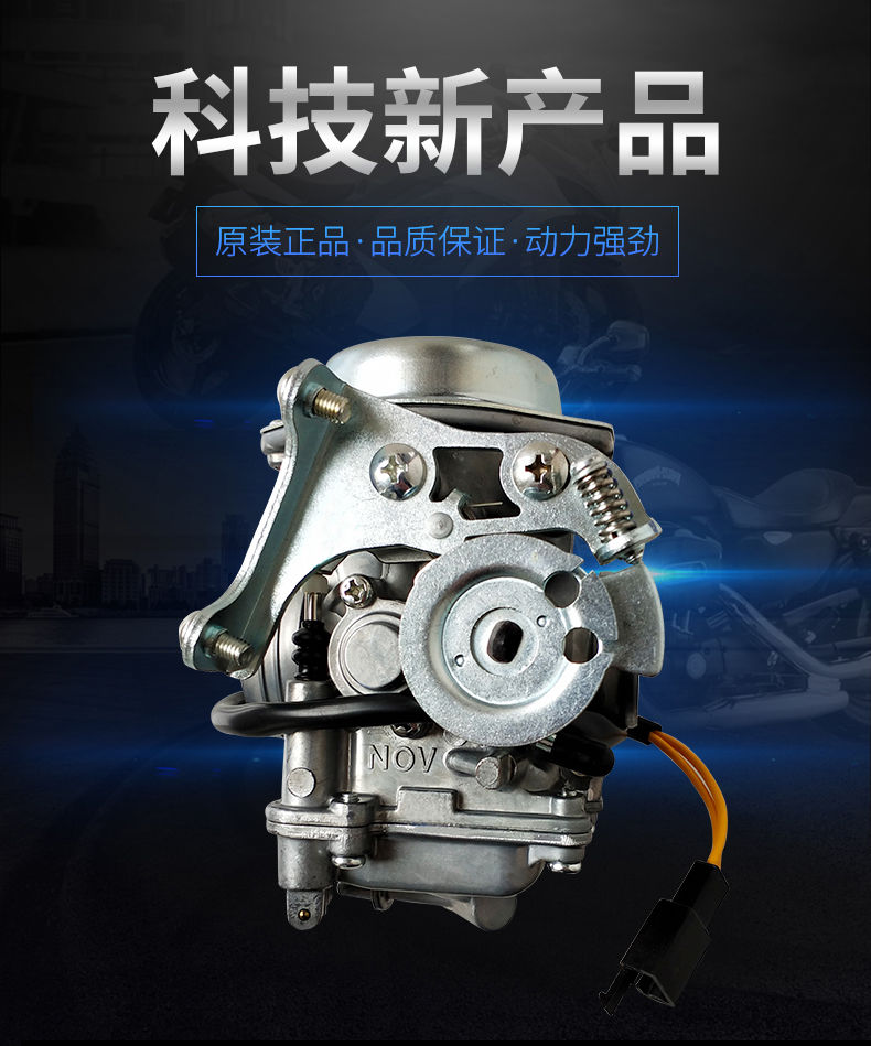 适用于雅马哈摩托车迅鹰125化油器尚领zy125t5610真空膜京滨国三