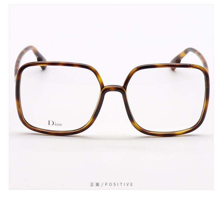 cd眼镜框女周扬青唐一菲同款cd平光镜防滑近视大框方形眼镜架泰卓龙so