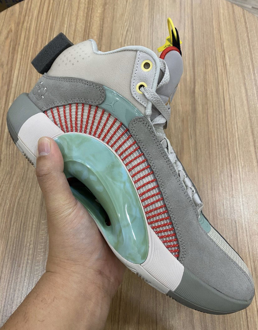 aj35代纯原高品质郭艾伦兵马俑塔图姆限定乔35双气垫实战篮球鞋 新