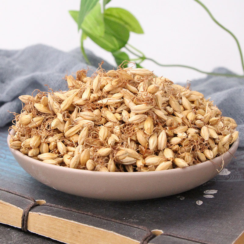 生麦芽 天然回奶泡水喝中药材500g新鲜晒大麦牙麦蘖山楂【图片 价格 