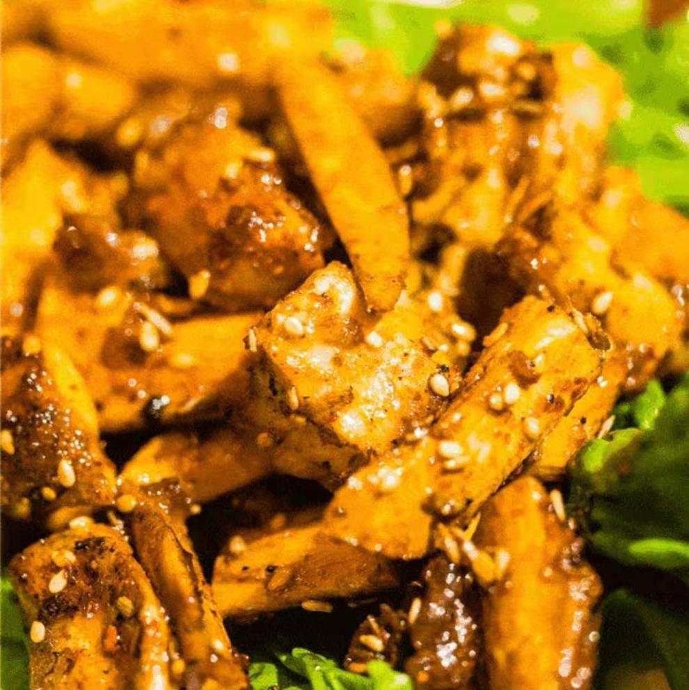 带肉羊板筋新鲜羊背筋羊筋烧烤炖汤筋头巴脑羊排羊肉 带肉羊板筋二斤