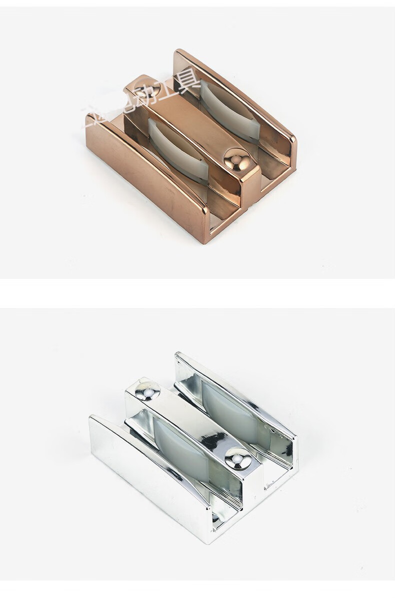 适用于淋浴房配件浴室移门限位器玻璃门止摆器移门滑块玻璃门定位器盖