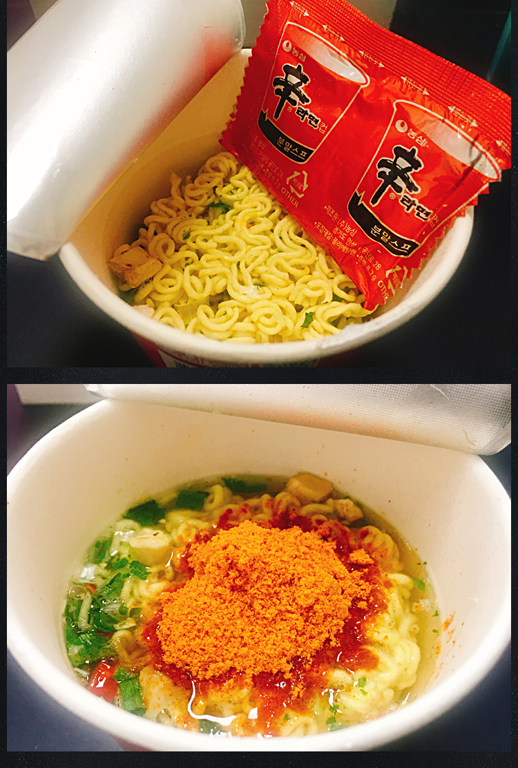 农心辛拉面桶装韩国碗面桶装泡面小杯泡面小桶泡面韩国食品【图片