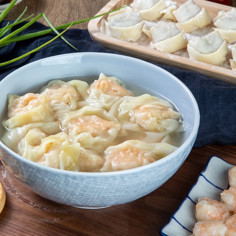 芬氏 北京山姆会员店 正大食品 泰国进口 cp虾肉馄饨 750g 快手菜