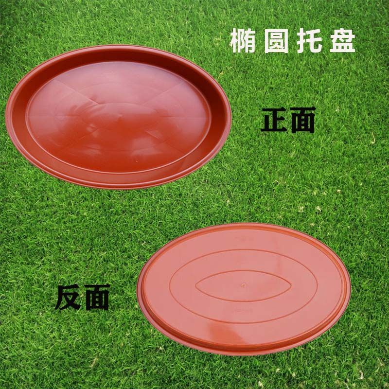 椭圆形花盆托盘花盆底托接水盘盆托盆景托盘椭圆形盆景盆底托