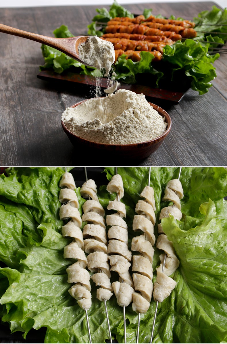 谷朊粉面筋粉1kg 小麦粗蛋白谷元粉烤面筋烤麸原料高筋家用 1kg*1袋