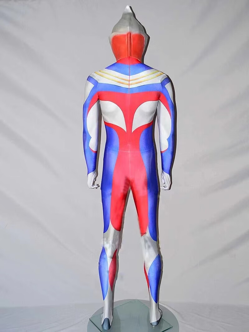 万圣节儿童奥特曼衣服抖音 cos表演赛罗迪迦欧布奥特曼男童连体衣