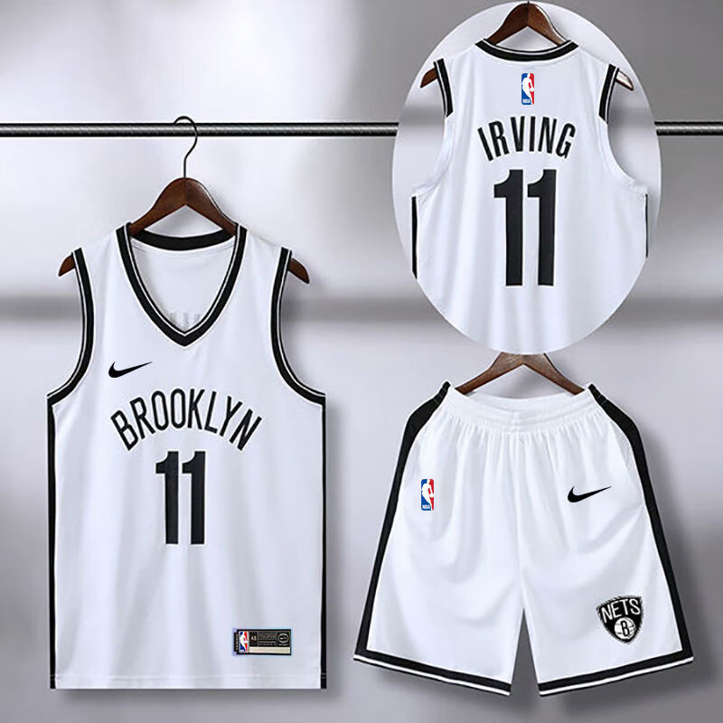 篮球服篮网队欧文11号球衣杜兰7号篮球服套装定制哈登13凯人11号