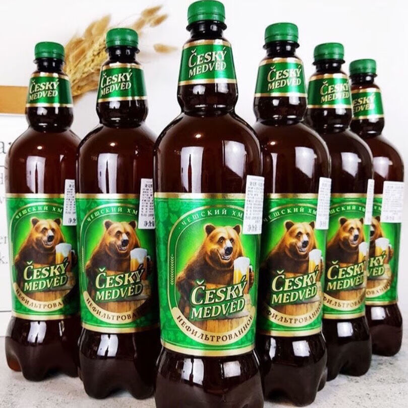 5折 整箱俄罗斯 捷克熊啤酒波罗的海 精酿烈性生啤整箱未过滤啤酒