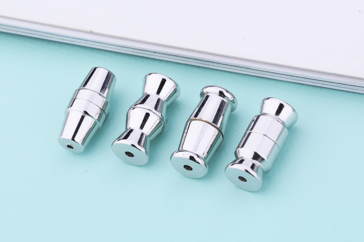 维恩克 s925纯银女diy配件吊坠扣螺旋扣链接扣子 螺丝扣手链项链扣接