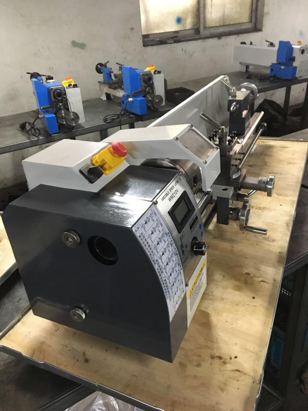 210无刷微型车床小型家用车床不锈钢加工车床台式车床diy佛珠机 0618