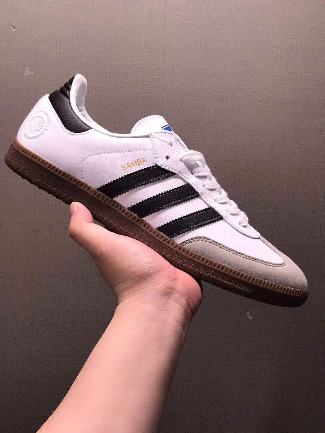 阿67迪达67斯(adi67das)三叶草 samba og 桑巴鞋纪念日系列男子