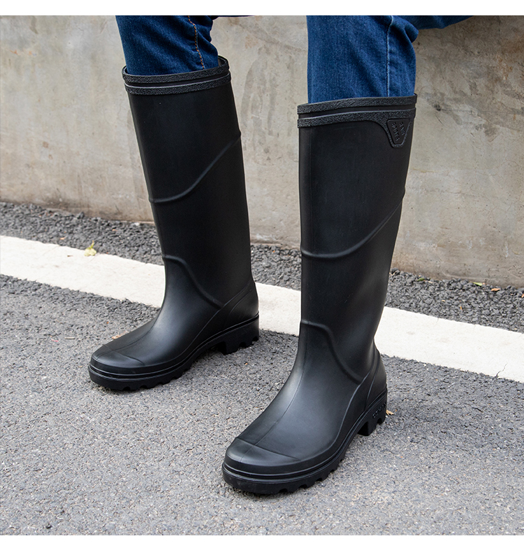 男士水桶鞋男长款防水防滑长筒胶鞋雨鞋夏非过膝长靴水鞋高筒耐磨工作