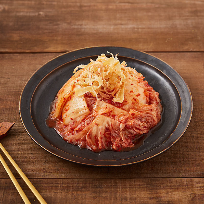 清净园切件泡菜 宗家府韩式辣白菜整颗韩国泡菜下饭菜 宗家府泡菜1.