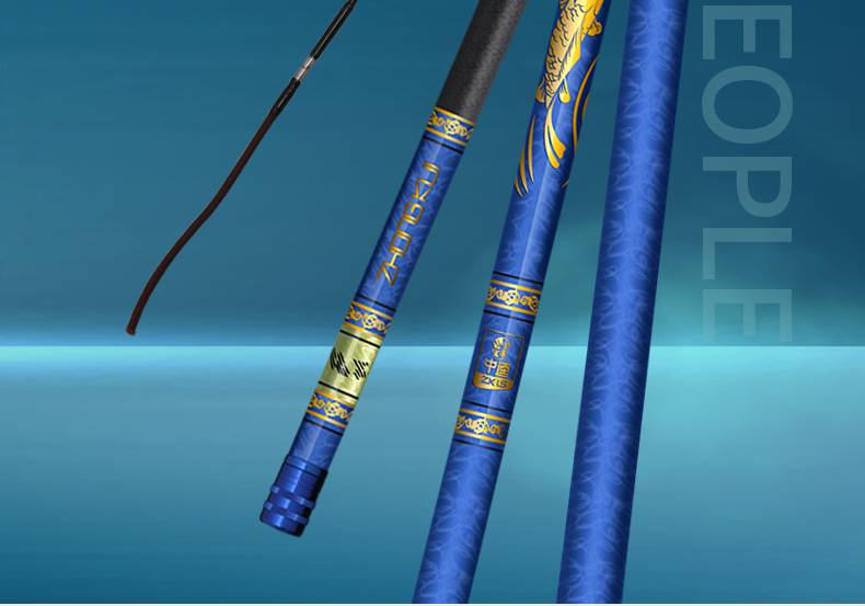 中逵鲤钓竿5代钓鱼竿手竿台钓竿大物鱼杆手杆碳素28调鲤鱼竿5点4m