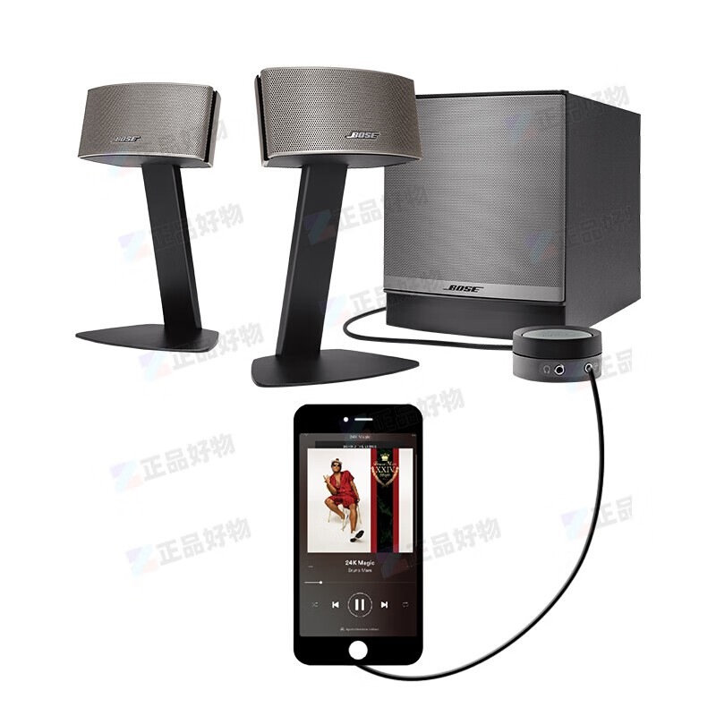 bosebose 博士(bose) 博士多媒体扬声器系统c50电脑音箱 黑色【海外