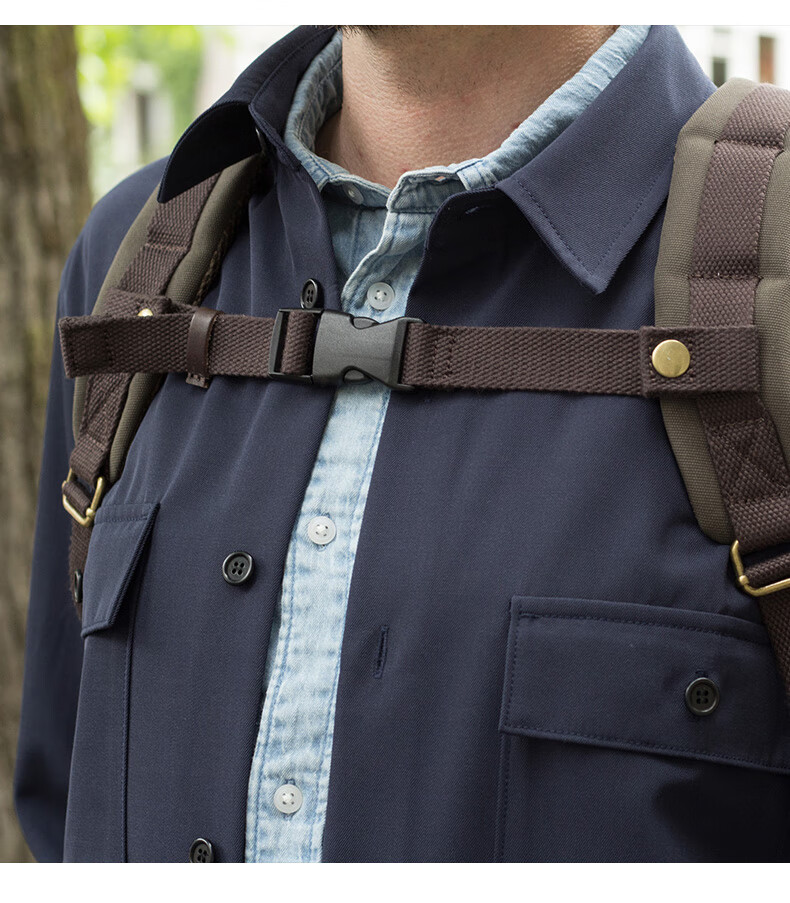 618推荐 「property of 柏林系列」荷兰牛皮通勤男士骑行双肩包 alex