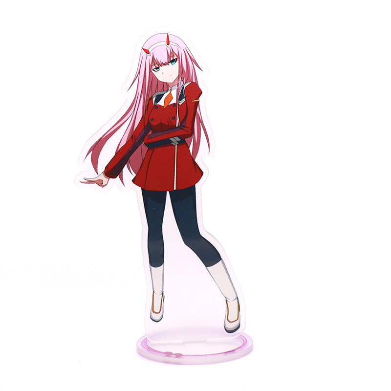 樱云漫动漫周边立牌darlinginthefranxx国家队02双面亚克力摆件摆台7