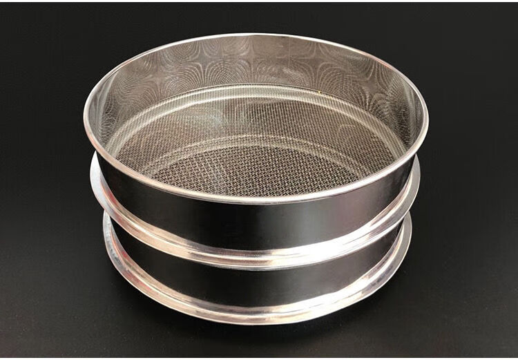 芊阙芝麻筛子家用淘洗芝麻筛沙子杂质过滤网筛黑芝麻小筛不锈钢分样筛