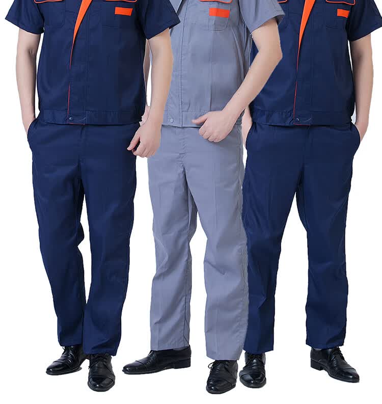 鑫牧狼 夏季工作裤工作服裤子男裤工厂工人工裤长裤工装裤劳保裤薄款