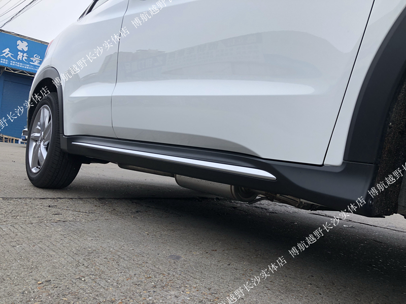本田缤智侧裙边饰条1921款专用xrv裙边侧裙底大边黑色边梁车门下护板