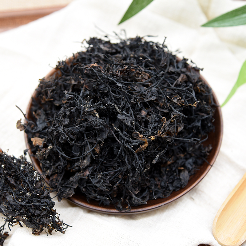 仙翁送宝 海藻 海根菜 海藻菜 乌菜 海带花 天诚中药材饮片 500g/袋装