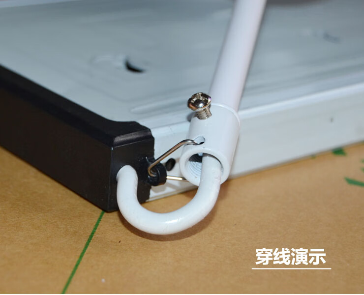 安全出口吊杆悬挂式疏散指示灯标志灯吊装消防应急灯指示牌吊挂杆