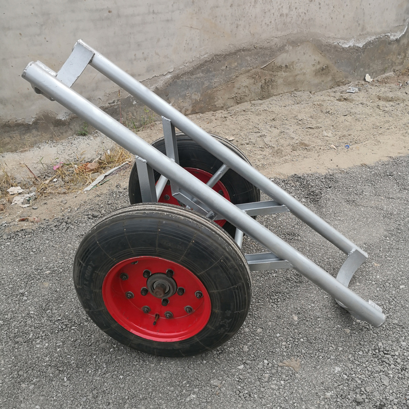 电力杆电线杆运杆车炮车拉杆车拖杆车单电杆抱箍运输车水泥杆拖车大