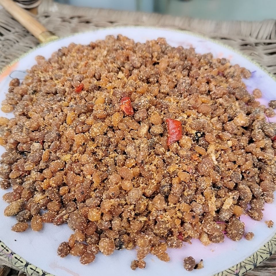 橙伯乐汉中豆豉镇食陕西特产农家纯手工自制下饭菜炒腊肉四川味2斤装