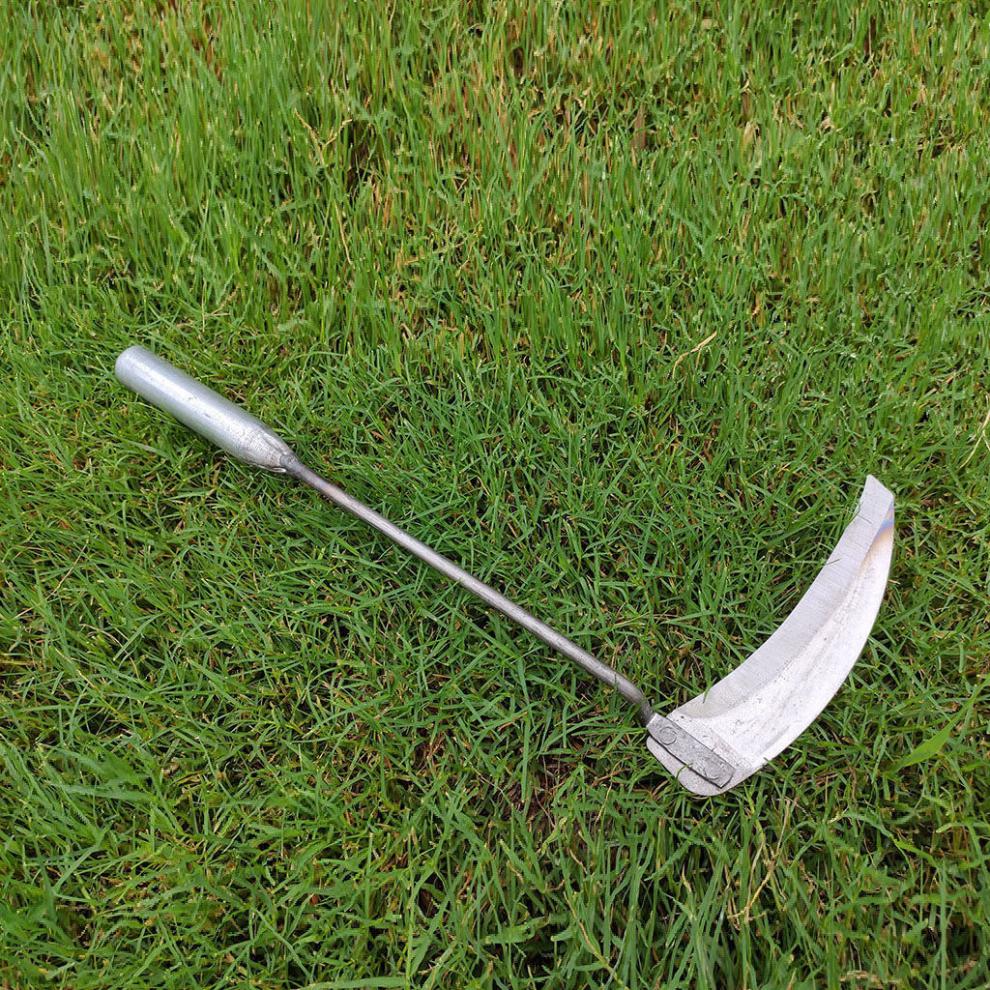 割韭菜小镰刀割韭菜专用小镰刀小号割刀挖野菜蔬菜刀割草神器家用农用