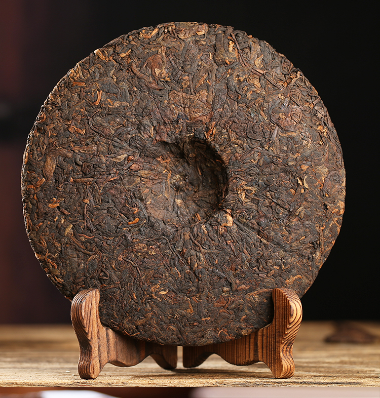 陈年醇香熟古树七子饼醇品老茶云南普洱熟茶饼特级袋装357g