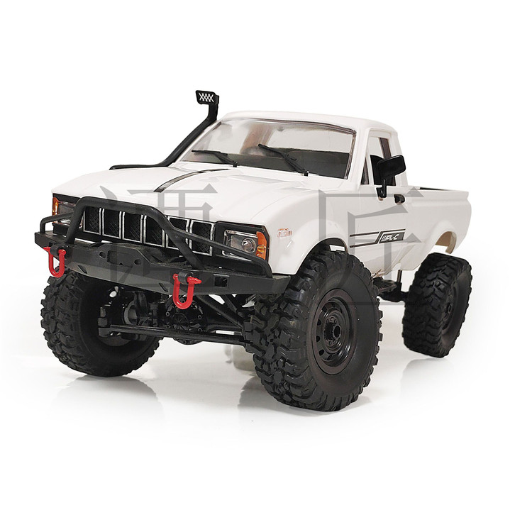 迪士尼顽皮龙1全比例皮卡四驱攀爬越野遥控车模型玩具成人rc改装红色