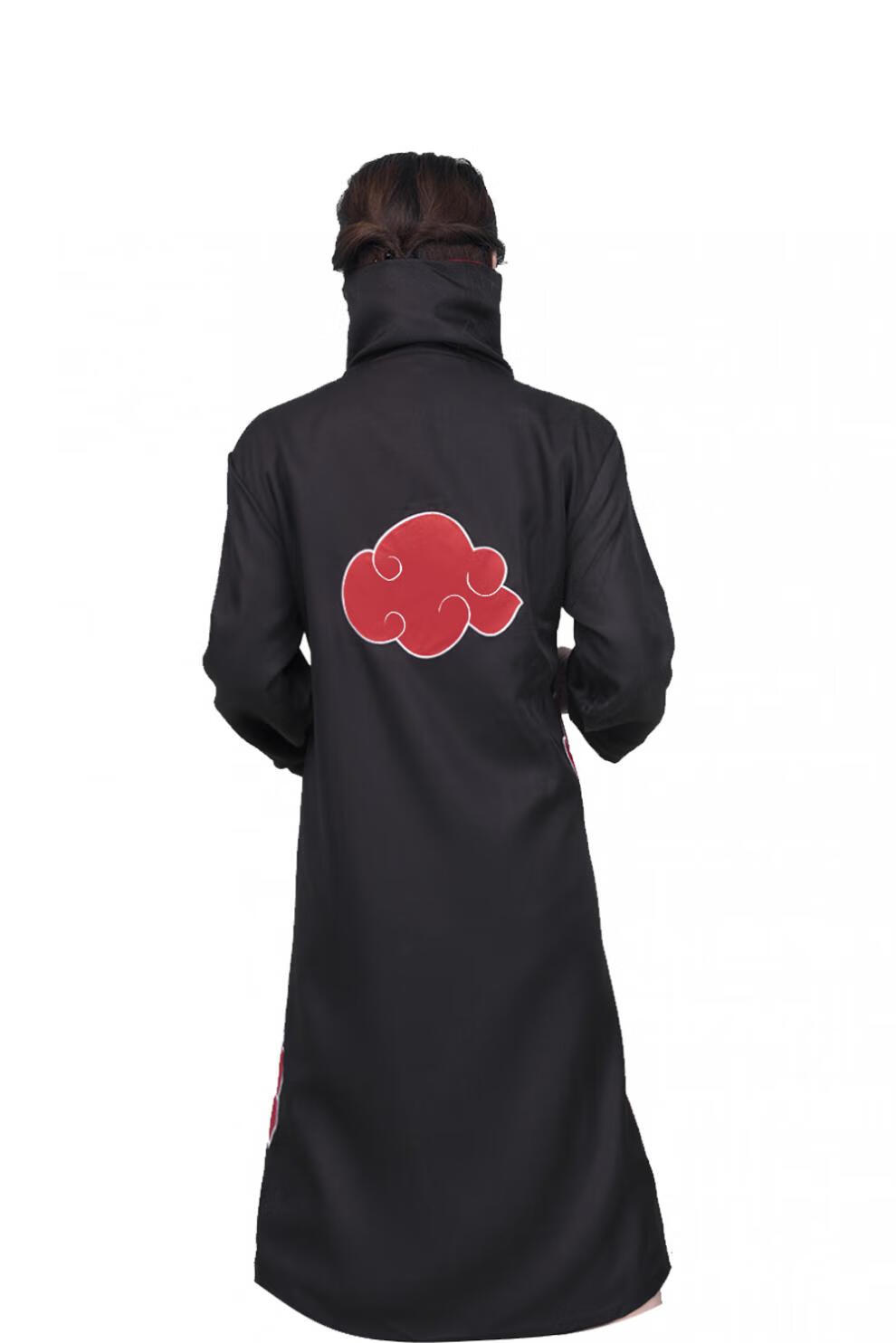 官方认证万代bandai火影忍者cos衣服手办同款红云袍晓披风宇智波鹰