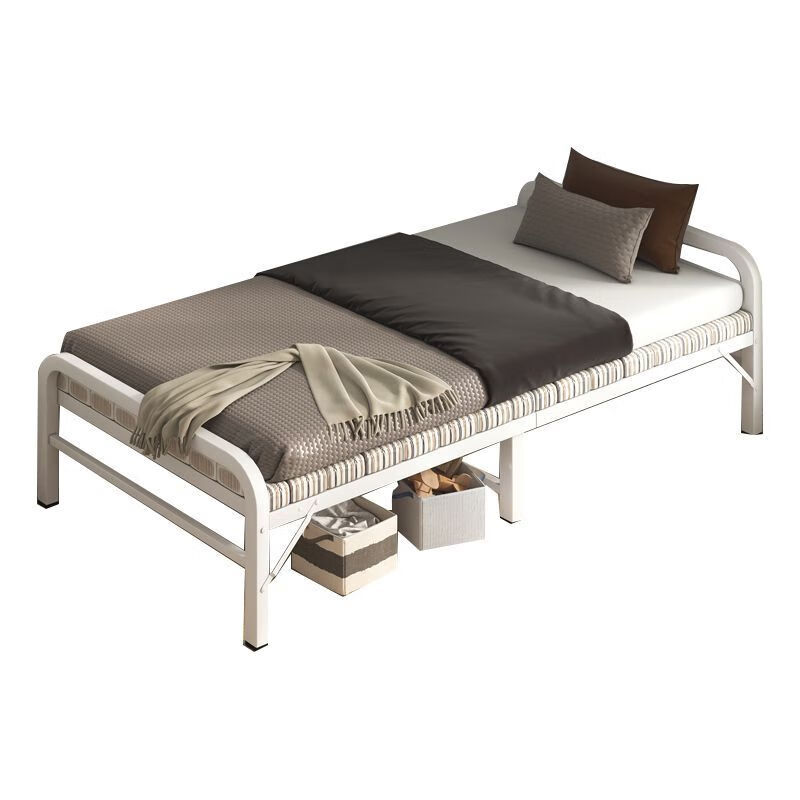 特朗轩折叠床单人床简易加固双人床家用便携躺椅办公室午休午睡1米2小