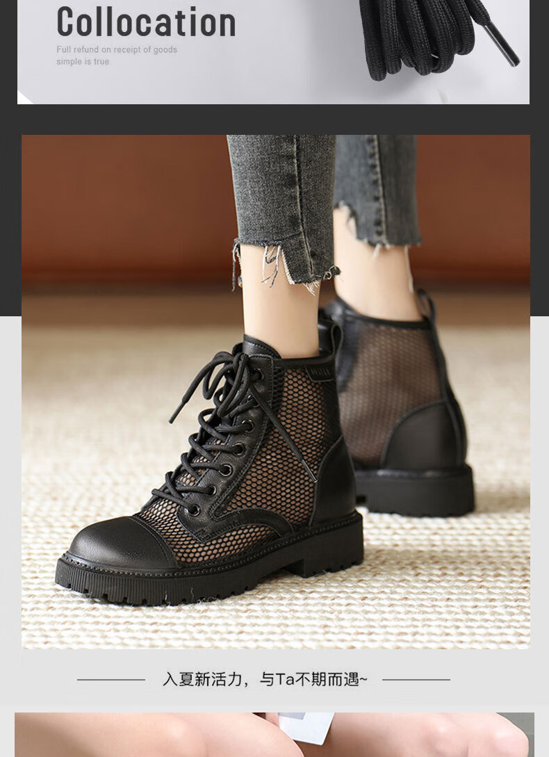 马丁靴专用鞋带女款ins潮夏黑色米白色长粗细打蜡皮鞋鞋带绳圆形打蜡