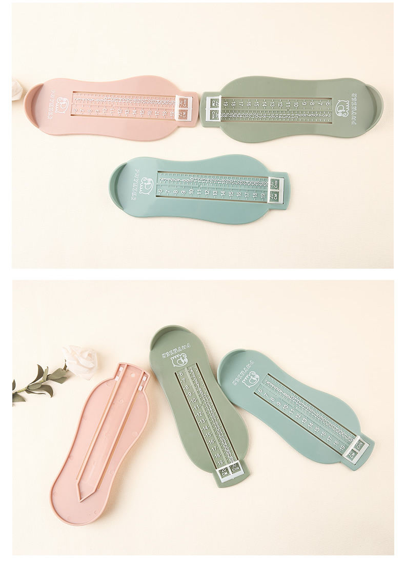承莉宝宝量脚器儿童鞋内长测量脚长尺子婴儿量鞋码08岁鞋神器家用831