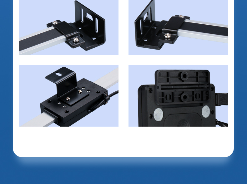 外接显示器数显标尺01000横式竖式两用机床加工定位尺位移尺0200mm