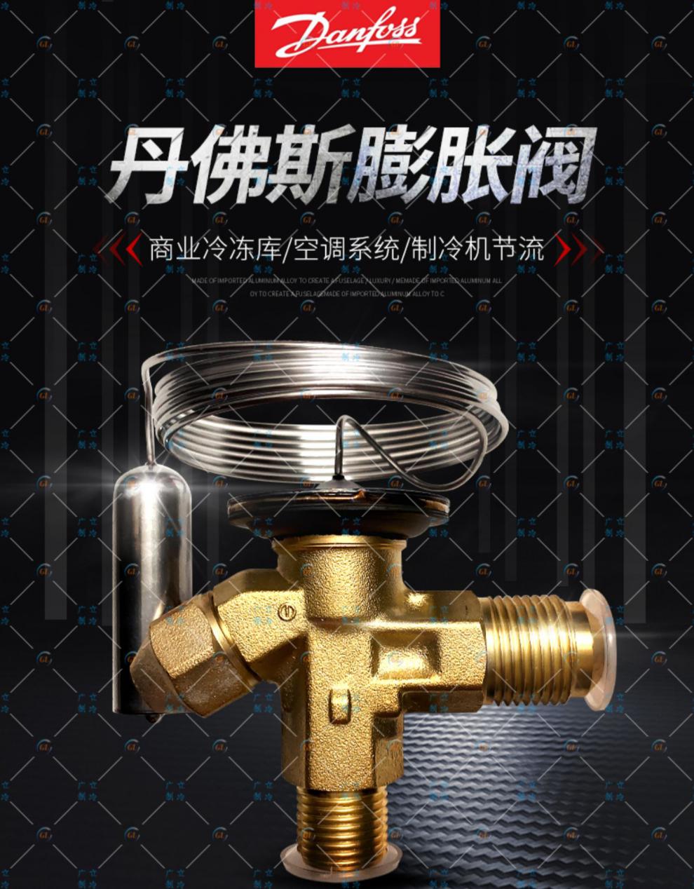 定製冷庫熱力膨脹閥r22丹佛斯膨脹閥tx2配芯冷庫機組配件tx2r22內平衡