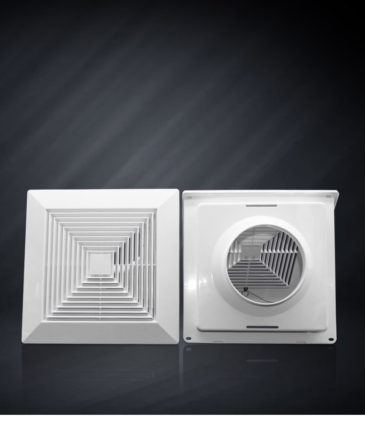 新风铝合金方形排风口集成吊顶出风口天花板管道通风口换气口方形风口
